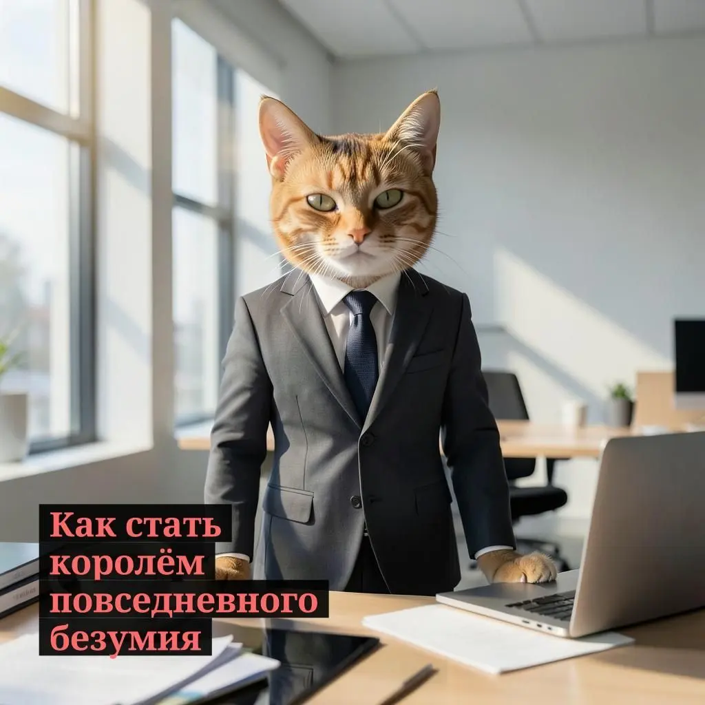 Как стать королём повседневного безумия - чеклист от Николь Романофф:
Найдёшь смешное в скучных моментах - вот что реально заряжает
Поймаешь мысли, которые никто не осмелится вслух произнести
Сделаешь... | Сетка — социальная сеть от hh.ru