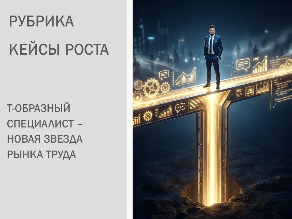 Т-образный специалист: ценность, которую не заменит ИИ | Сетка — социальная сеть от hh.ru