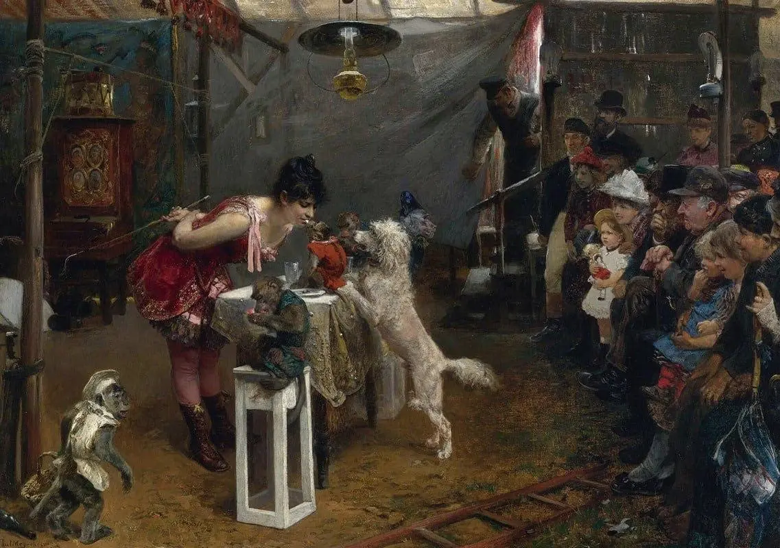 “Фокусы”
Пауль Фридрих Мейерхайм (1891)#картинадня
😍Пони Рупор Telegram | VC
В этом посте были ссылки, но мы их удалили по правилам Сетки | Сетка — социальная сеть от hh.ru