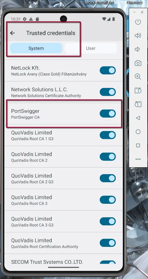 Мобильный хакинг, доверие к сертификату (часть 2) | Сетка — социальная сеть от hh.ru