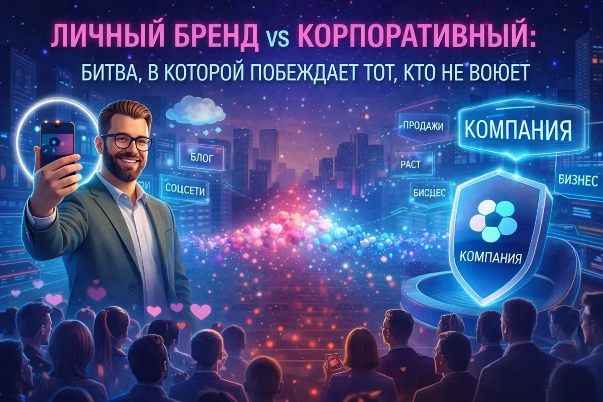 Личный бренд vs корпоративный | Сетка — социальная сеть от hh.ru