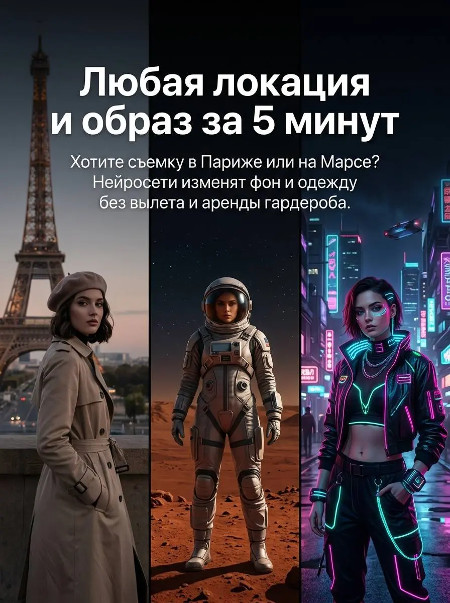 🔮 Хотите, чтобы ваш контент работал на вас?
Цифры говорят сами за себя:
• 3× рост вовлечённости после перехода на нейросети;
• экономия 50 000 ₽/мес на фотосессиях;
• создание 10 фото за 5 минут вмест... | Сетка — социальная сеть от hh.ru