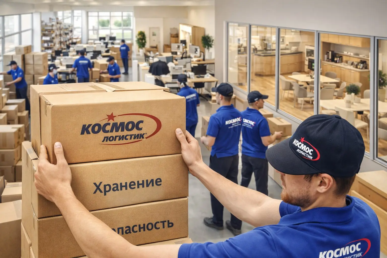 Склад в Троицке предлагает развитую инфраструктуру: круглосуточную охрану, столовую для персонала и современные офисы для клиентов. Все условия для эффективной работы и логистики | Сетка — социальная сеть от hh.ru