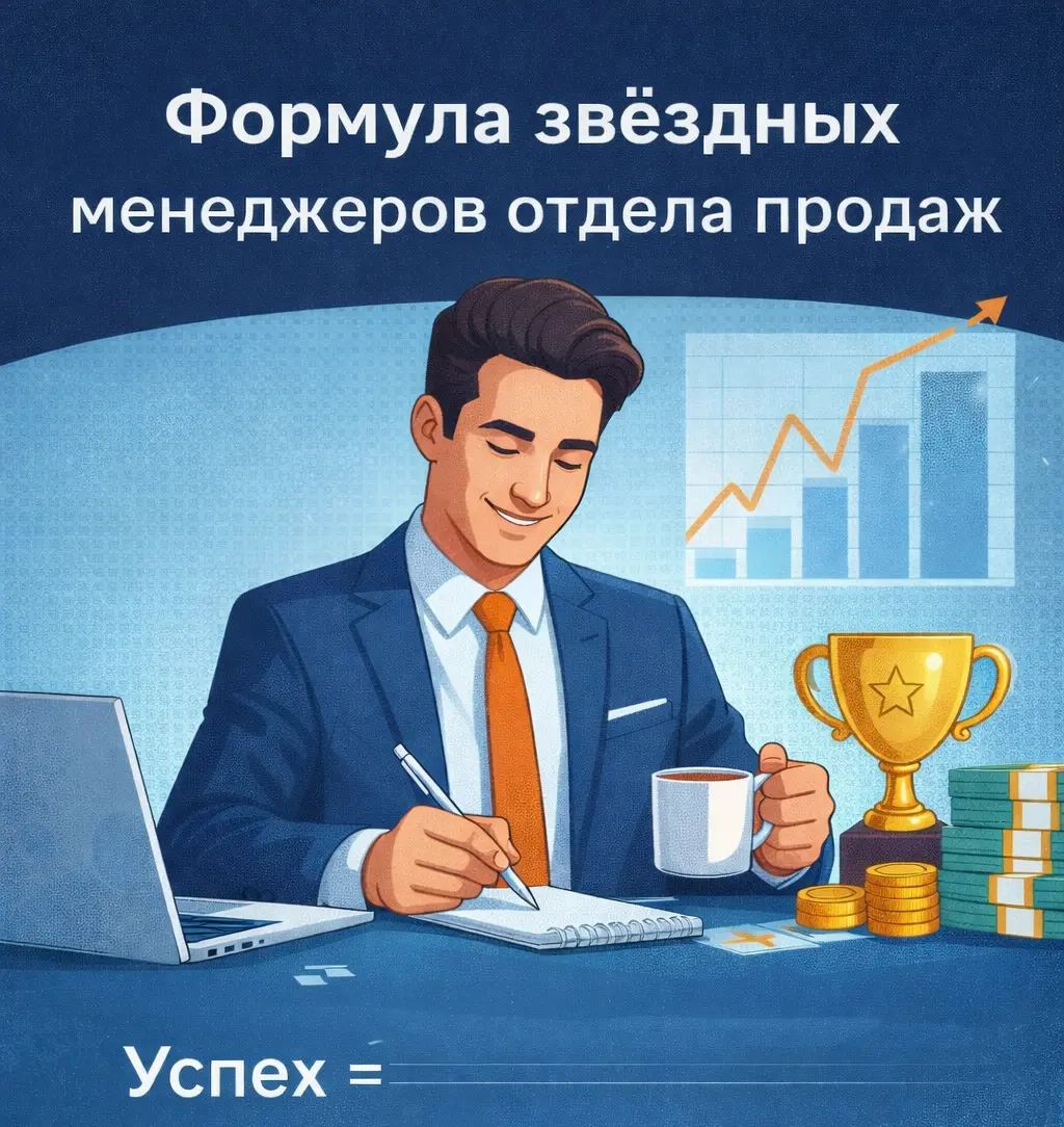 Формула, по которой работают звёзды отдела продаж | Сетка — социальная сеть от hh.ru