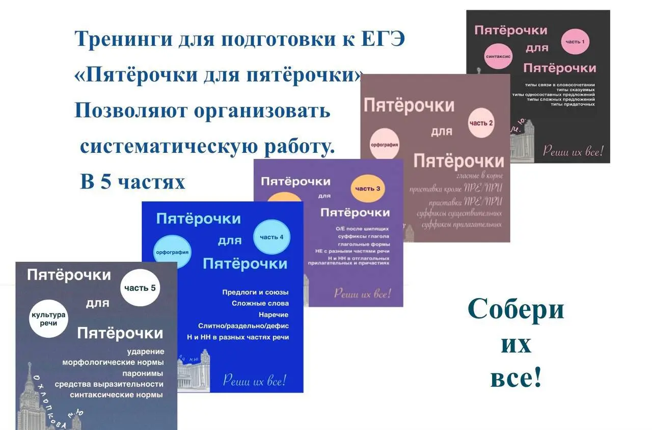 🟠 ПОСОБИЯ для ПОДГОТОВКИ к ЭКЗАМЕНАМ.
ТРЕНИНГИ «Пятёрочки».
Я их использую для отработки изучаемых тем или для повторения уже изученного.
Для оплаты нужно пройти по платёжной ссылке | Сетка — социальная сеть от hh.ru