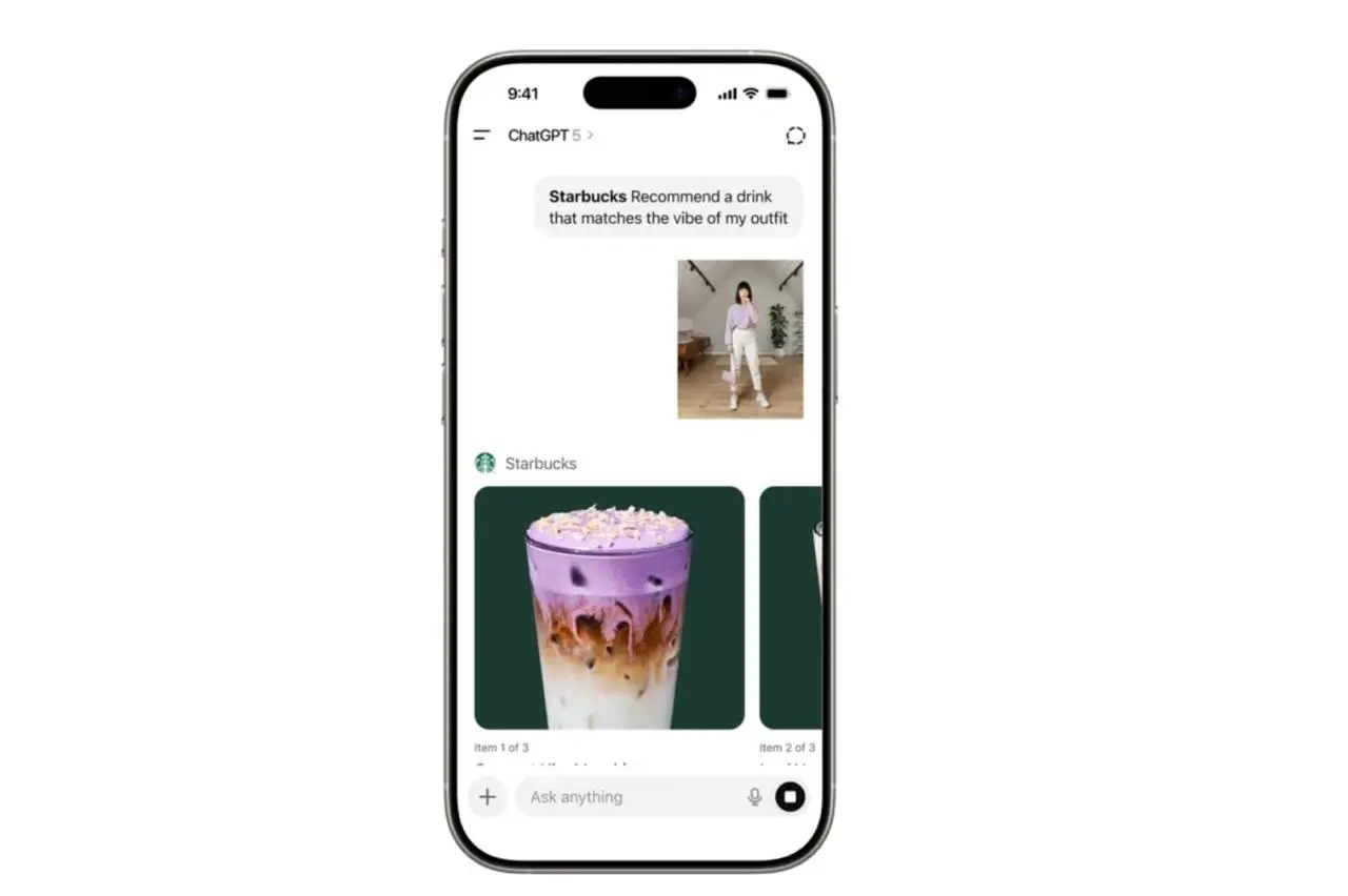 Довольно интересная стратегия Starbucks с ChatGPT. Они создали чат, где пользователь может описать напиток, который он хотел бы попробовать, и получить персонализированную рекомендацию | Сетка — социальная сеть от hh.ru