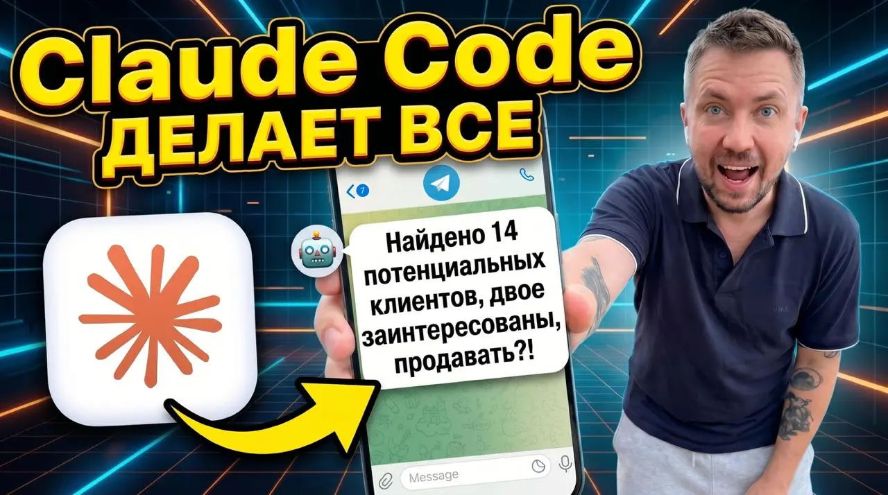 [Видео] Как нанять АРМИЮ ИИ-агентов и перестать работать руками — огонек авансом!
Вайбмаркетинг — это когда вы описываете задачу простыми словами, а команда ИИ-агентов делает всё остальное без вашего ... | Сетка — социальная сеть от hh.ru