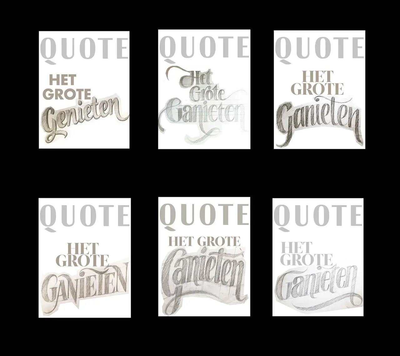 Иногда леттеринг может стать самой идеей. Вот как раз такой проект — Quote Magazine Cover от Sabeena Karnik.
Здесь тема номера — деньги | Сетка — социальная сеть от hh.ru