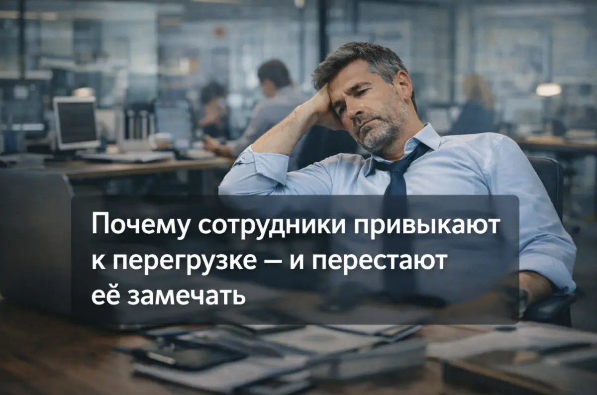 Почему сотрудники привыкают к перегрузке | Сетка — социальная сеть от hh.ru