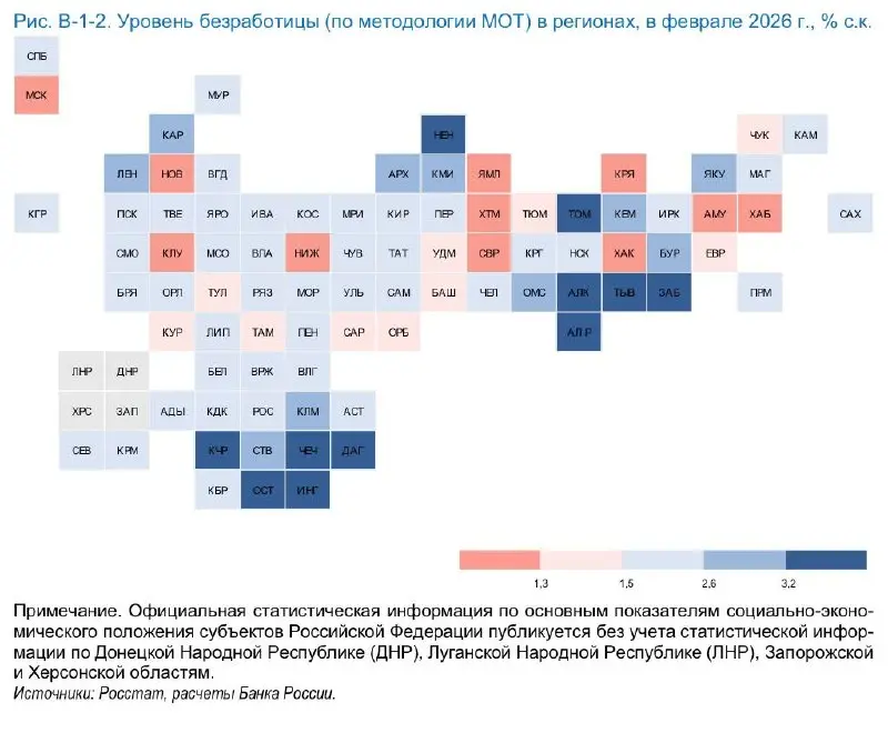 Данные Банка России из апрельского выпуска доклада «Региональная экономика» фиксируют заметный сдвиг в кадровой политике компаний | Сетка — социальная сеть от hh.ru