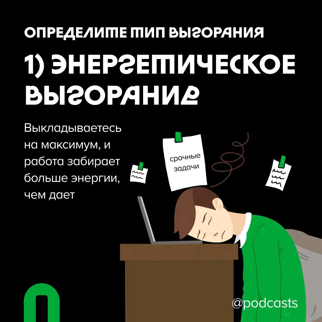🐦‍🔥Что было раньше, подкастер или выгорание?
Как работать с выгоранием и выйти из этой борьбы победителем? Мы перевели статью Transistor и узнали, какие бывают типы усталости, что такое «принцип Окина... | Сетка — социальная сеть от hh.ru