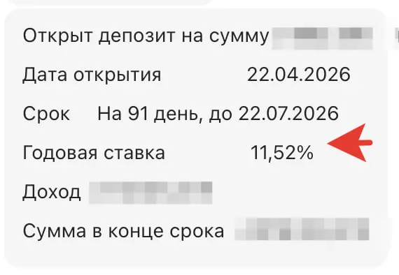 Пора в бизнесе деньги не на депозиты класть, а покупать, скажем, ОФЗ или иные облигации, которые дадут доход повыше, чем разместились в банке. Речь про юр.лицо | Сетка — социальная сеть от hh.ru
