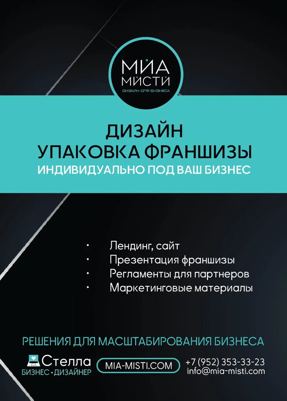 Упаковка франшизы — это ключ к масштабированию вашего бизнеса 🚀
Вы создали успешную бизнес-модель, и теперь готовы расти? Франшиза — мощный инструмент, но её продажа начинается с первого впечатления | Сетка — социальная сеть от hh.ru