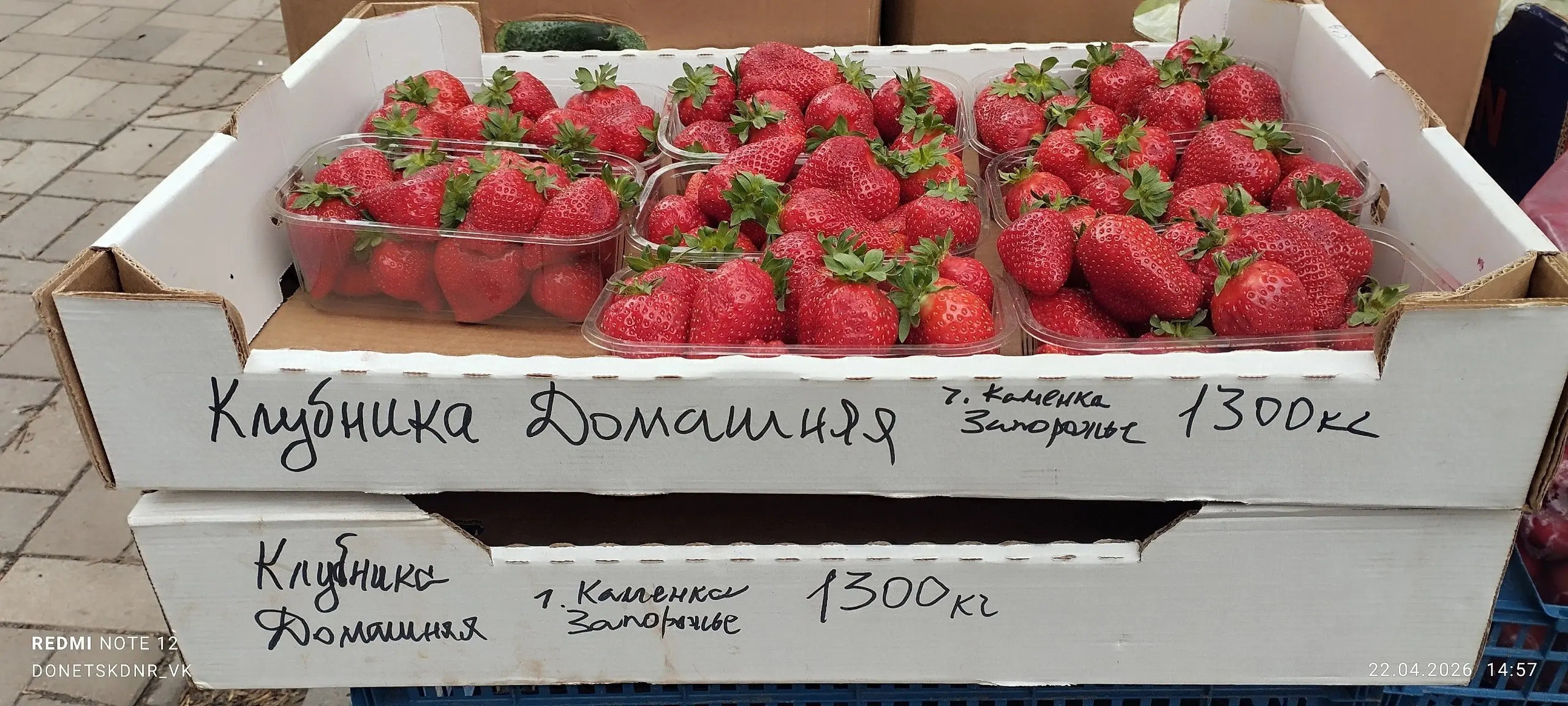Цена клубники в центре Макеевки,за ларьками 😁 | Сетка — социальная сеть от hh.ru