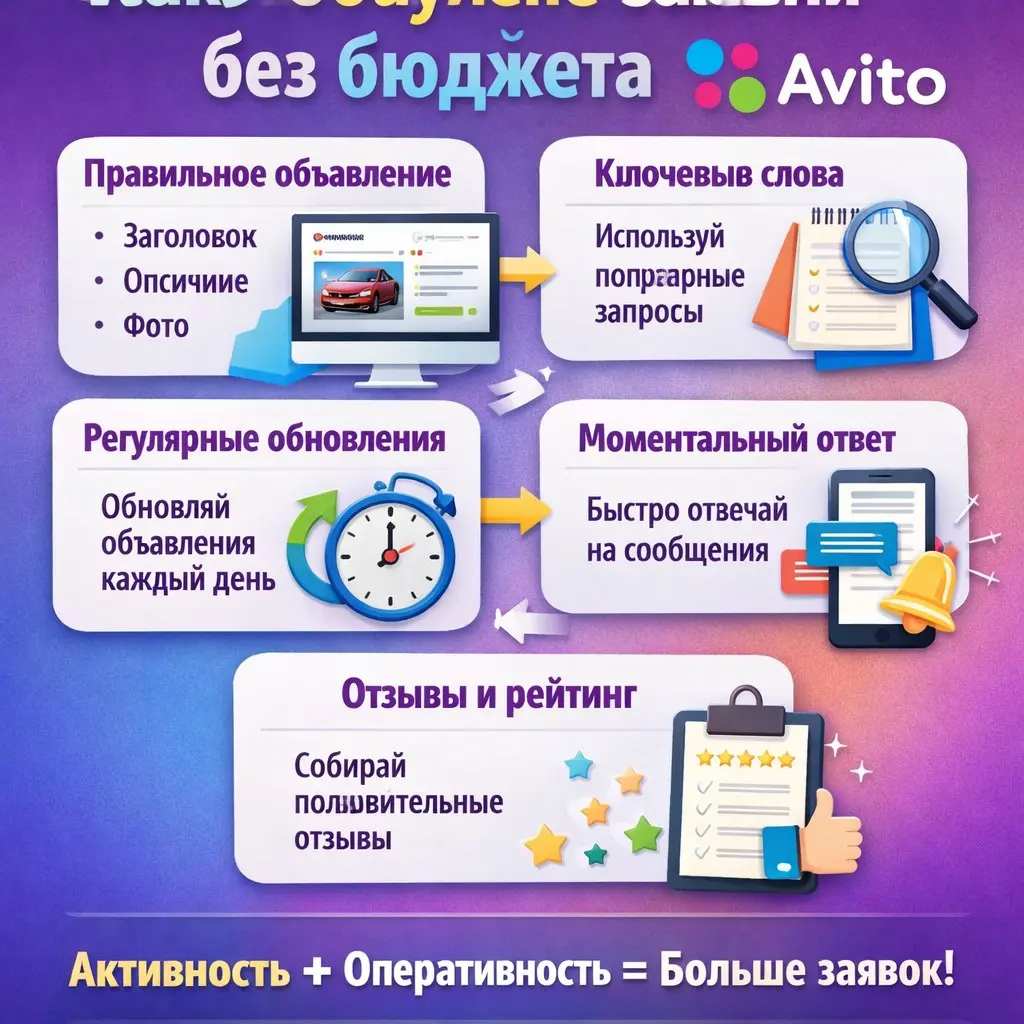 Как получать заявки с Авито без бюджета | Сетка — социальная сеть от hh.ru