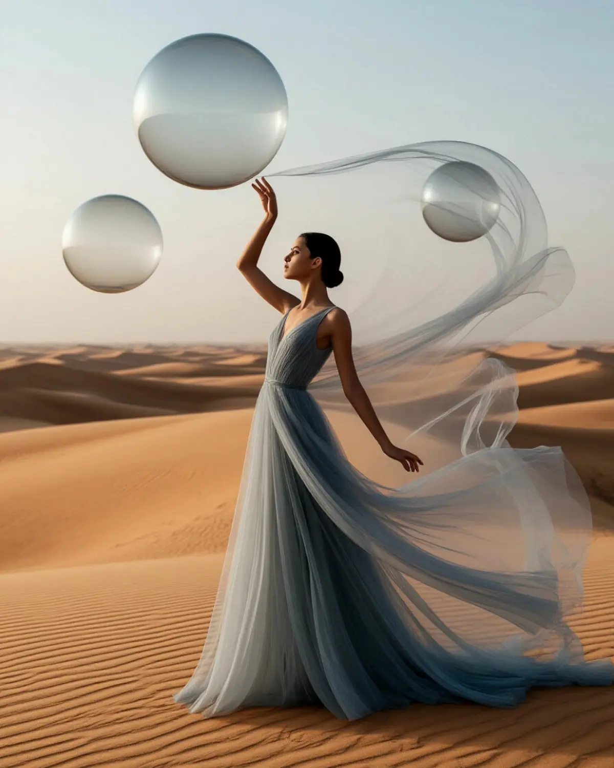 Сферы, пустыня и женщина. | Сетка — социальная сеть от hh.ru