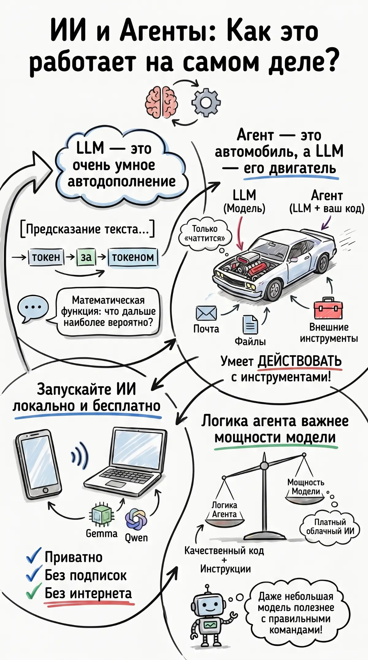 Инфографика нейросети для самых маленьких | Сетка — социальная сеть от hh.ru