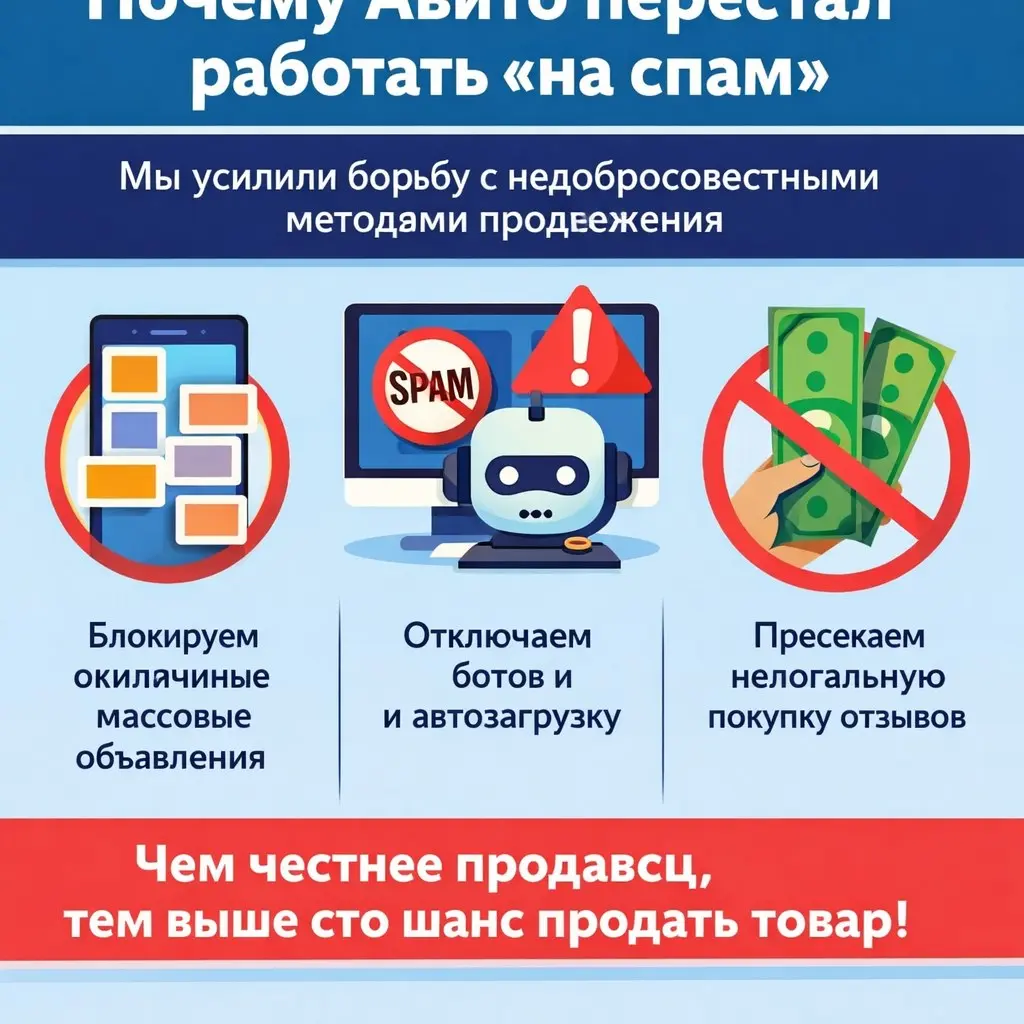 Почему Авито перестал работать «на спам» | Сетка — социальная сеть от hh.ru