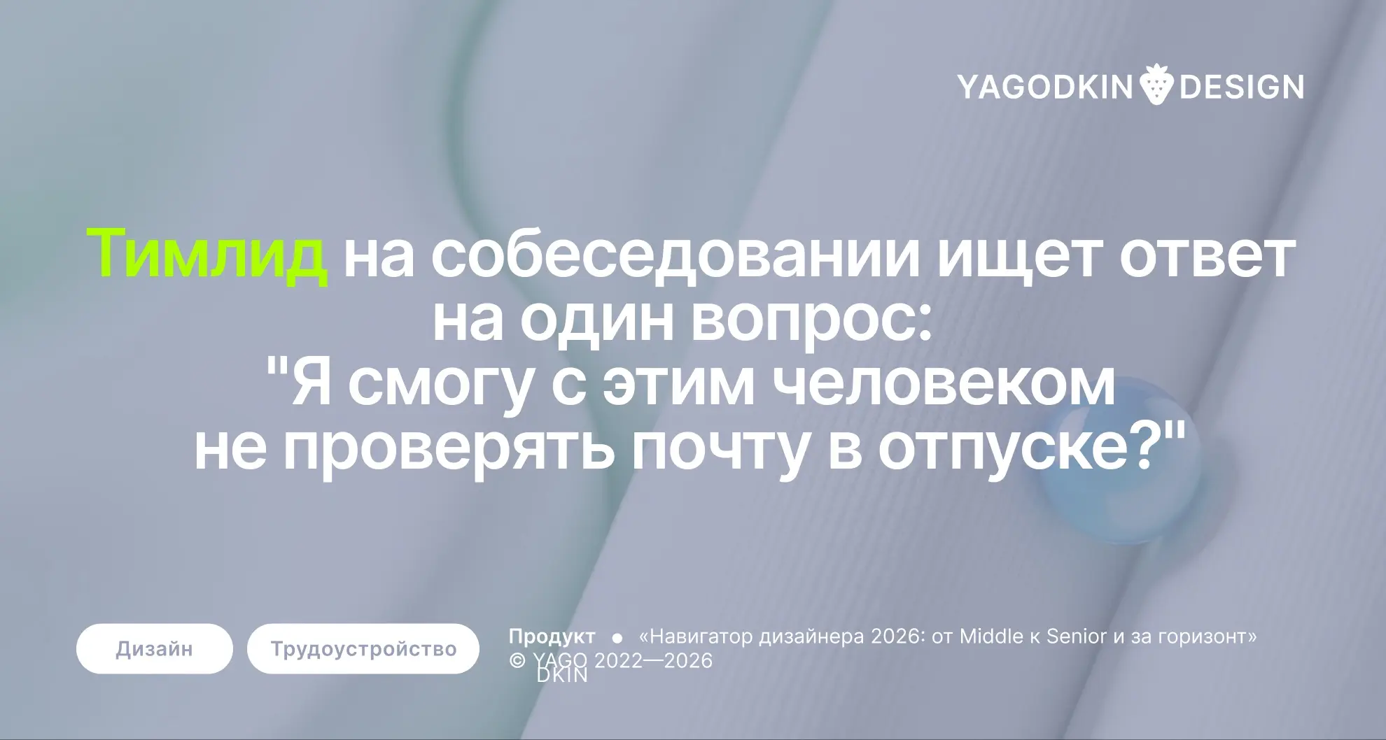 Тимлид: Главный страж ворот | Сетка — социальная сеть от hh.ru