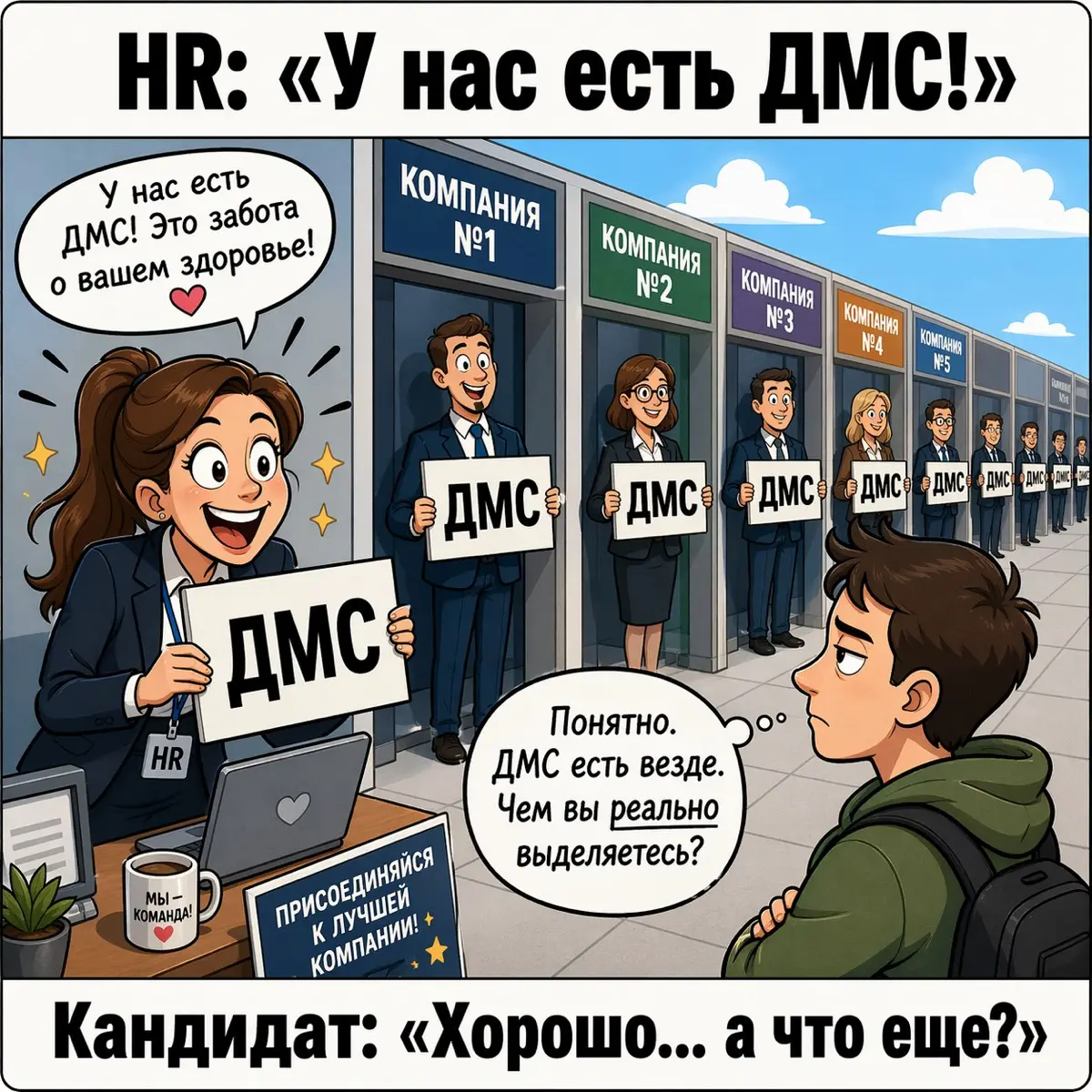Почему ДМС уже не делает вау-эффект в одиночку | Сетка — социальная сеть от hh.ru