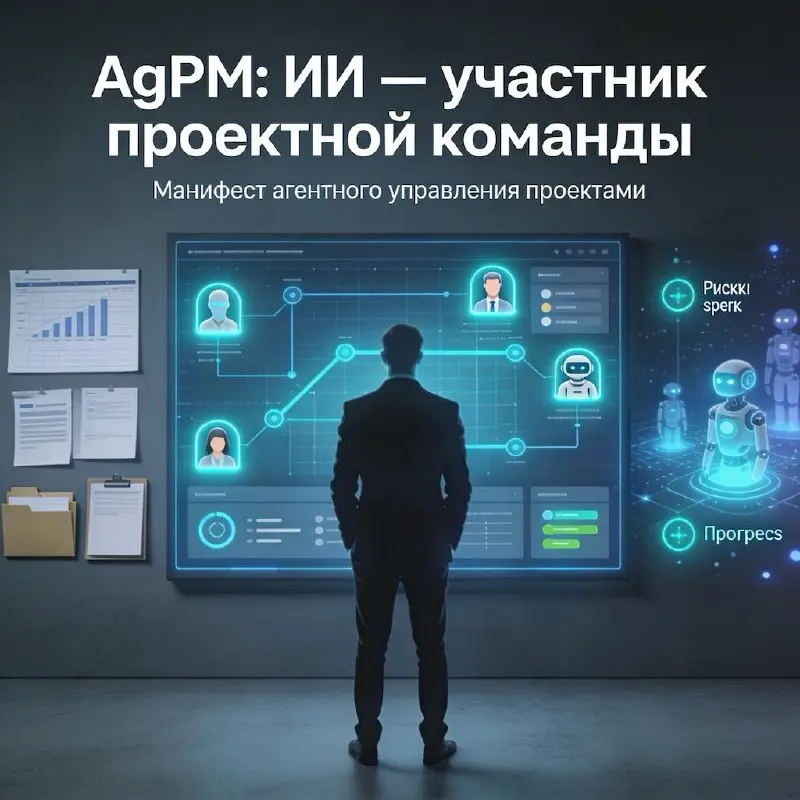 ИИ в проектах — это не только чат-боты. Встречайте AgPM.
В апреле 2026 года был представлен первый Манифест агентного управления проектами (AgPM): https://agenticpm | Сетка — социальная сеть от hh.ru