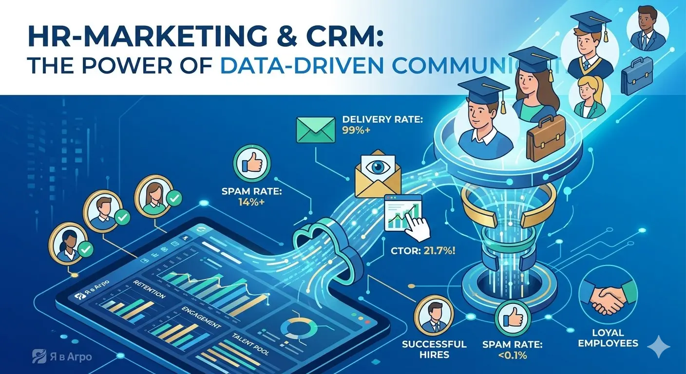 Почему ваш HR-бренд — это не только оффер, но и ваш CRM? 📈
Часто HR-маркетинг воспринимают как «красивый фасад» | Сетка — социальная сеть от hh.ru