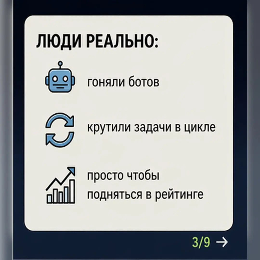 Модель GPT Images 2.0 классная.
Ради интереса попросил ее сделать недавний пост в виде "карусели" , популярный формат в нельзяграме и тик-токе. Получил одну большую картинку.
"Нарезать" сразу не вышло | Сетка — социальная сеть от hh.ru