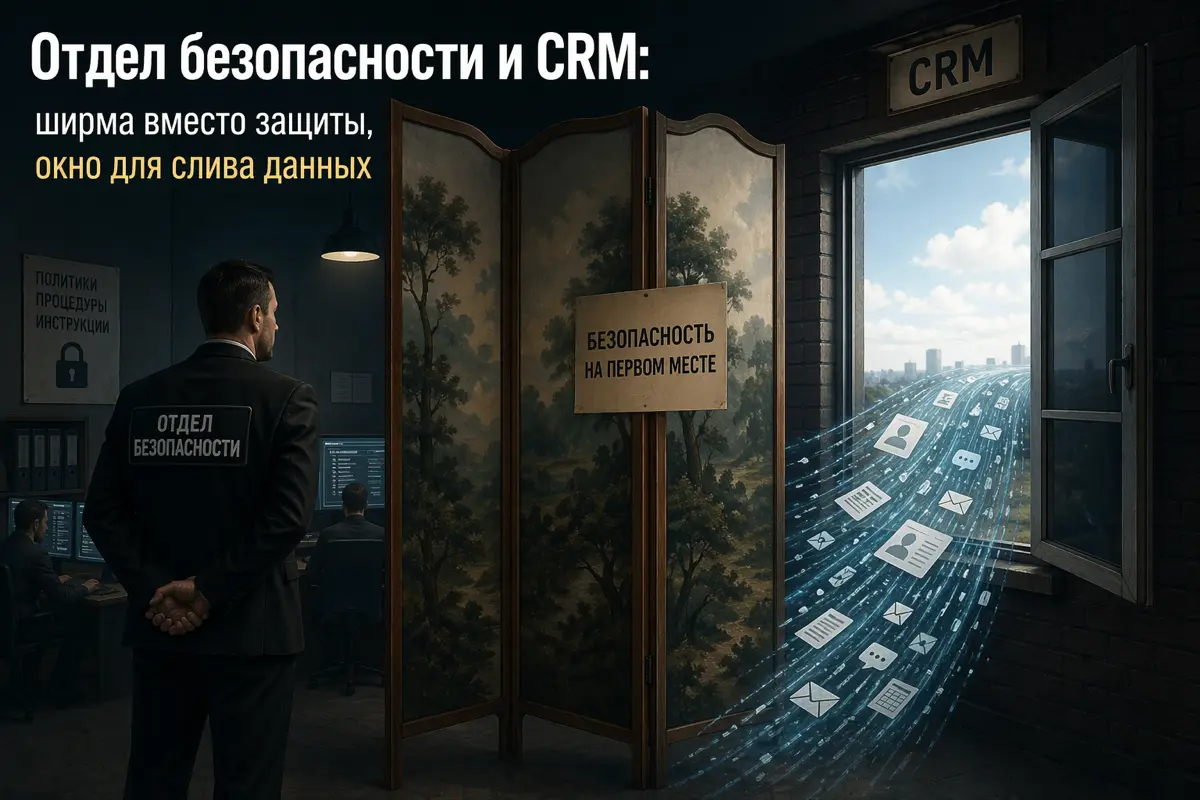 Отдел безопасности и CRM: ширма вместо защиты, окно для слив | Сетка — социальная сеть от hh.ru