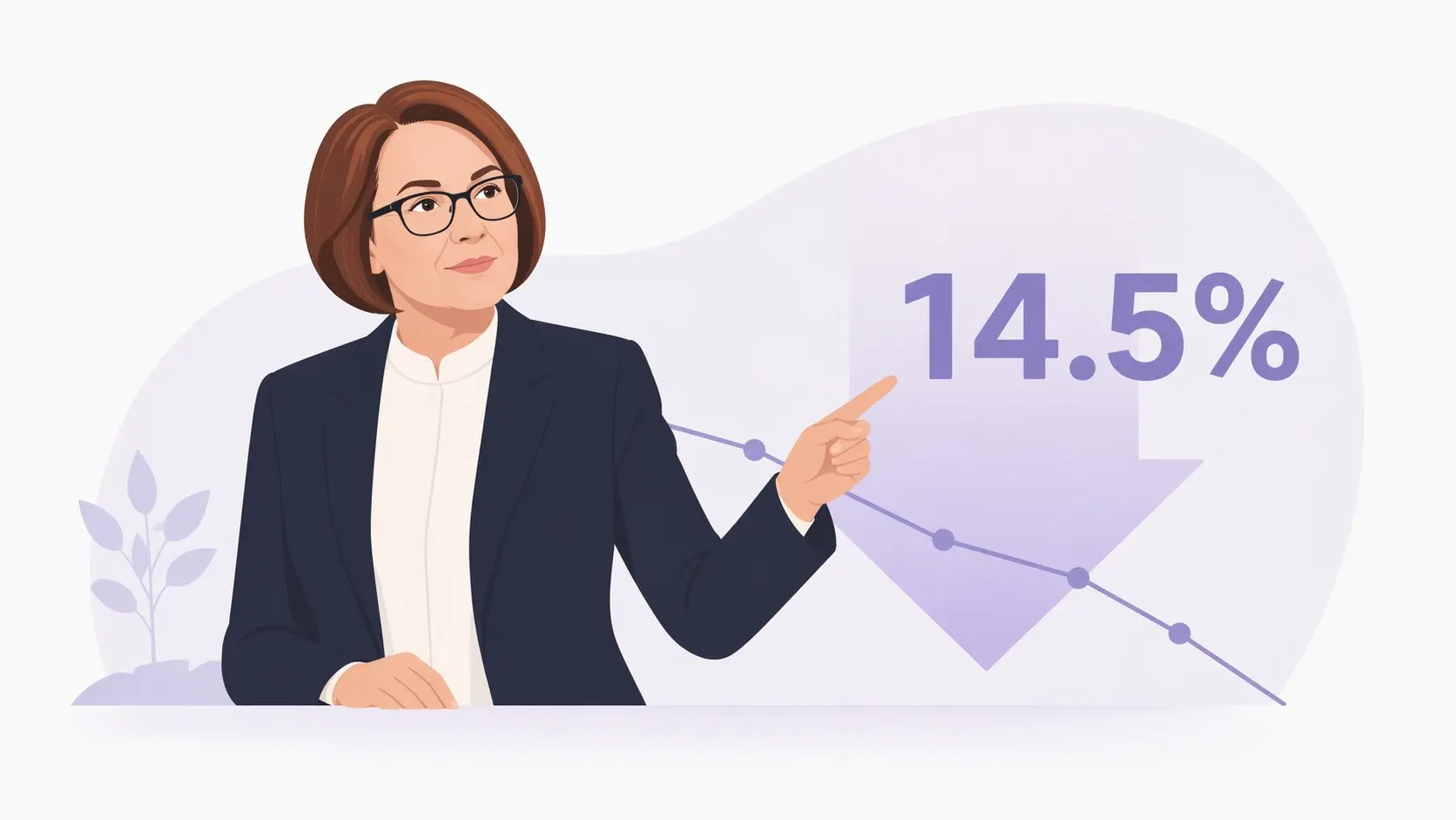 Ключевая ставка 14.5% — Банк России
Регулятор принял решение снизить ключевую ставку на 0,5 процентного пункта, установив её на уровне 14.5% годовых. | Сетка — социальная сеть от hh.ru