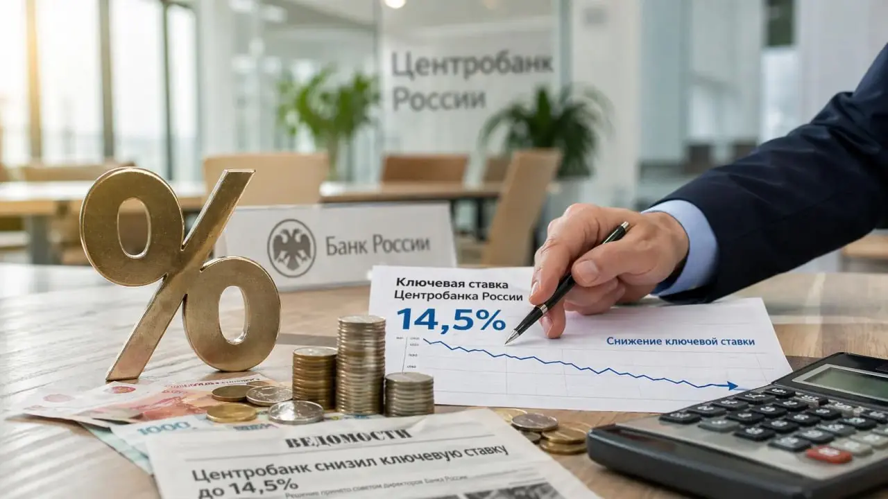 ⚡️ЦБ снизил ключевую ставку до 14,5%
Банк России продолжил снижать ключевую ставку. Сегодня, 24 апреля, регулятор опустил её с 15% до 14,5% год восьмой раз подряд | Сетка — социальная сеть от hh.ru