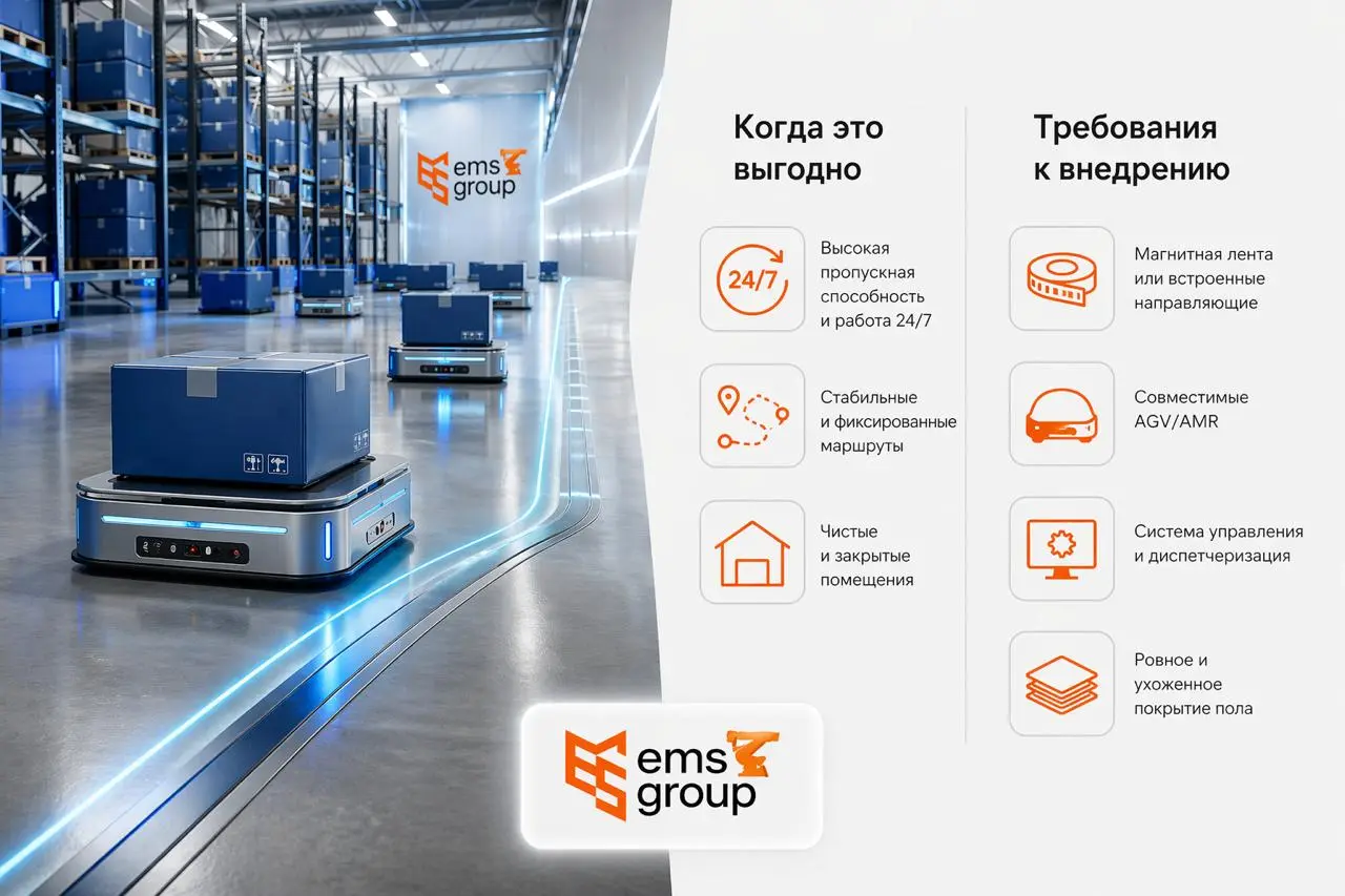 🧲 Где магнитная платформа окупается за год, а где превращается в головную боль?
Мы в «ЕМС ГРУПП» часто сталкиваемся с иллюзией, что мобильная платформа на магнитной ленте — это универсальная таблетка | Сетка — социальная сеть от hh.ru