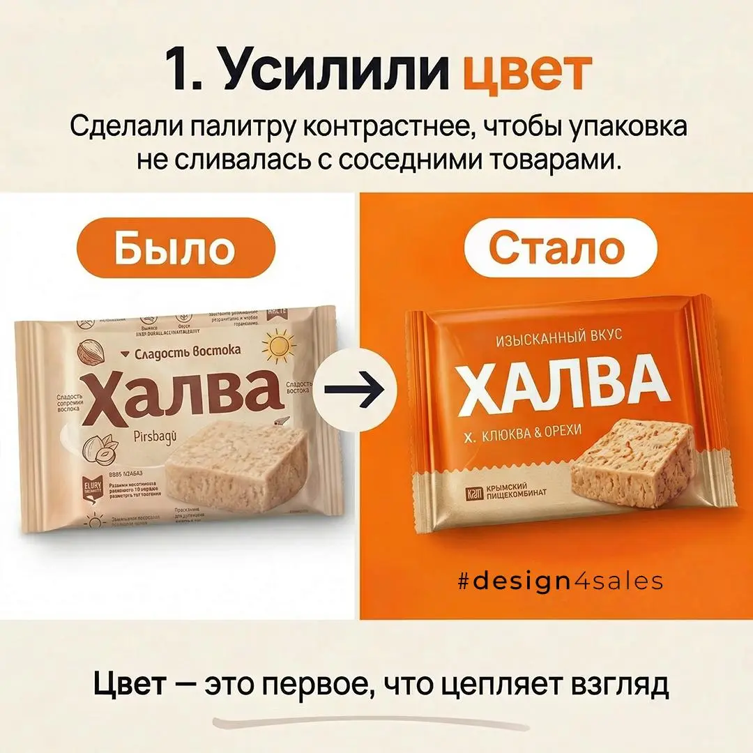 📦 Редизайн упаковки: что меняем, чтобы товар не терялся на полке
Иногда продукт сам по себе нормальный, а вот упаковка всё равно не цепляет взгляд | Сетка — социальная сеть от hh.ru