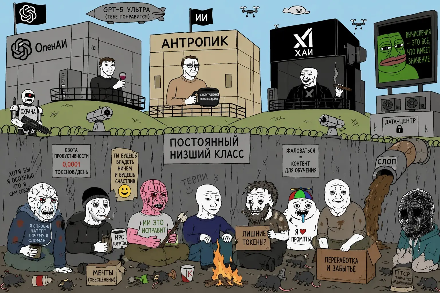 Цифровые крепостные | Сетка — социальная сеть от hh.ru