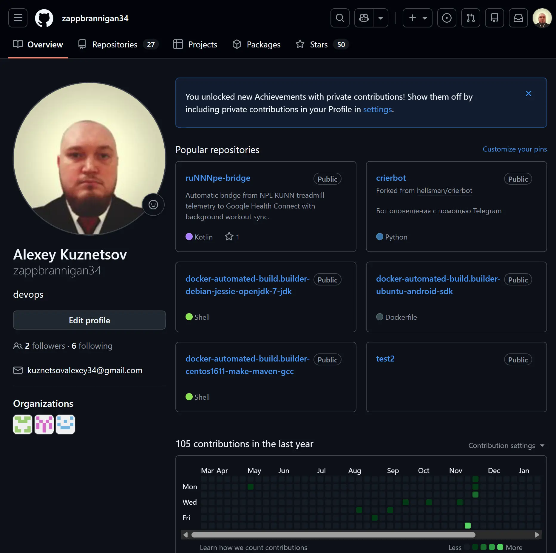 Network member avatar