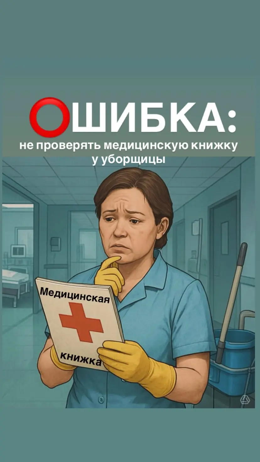 ⛔️ОШИБКА: не проверять медицинскую книжку | Сетка — социальная сеть от hh.ru