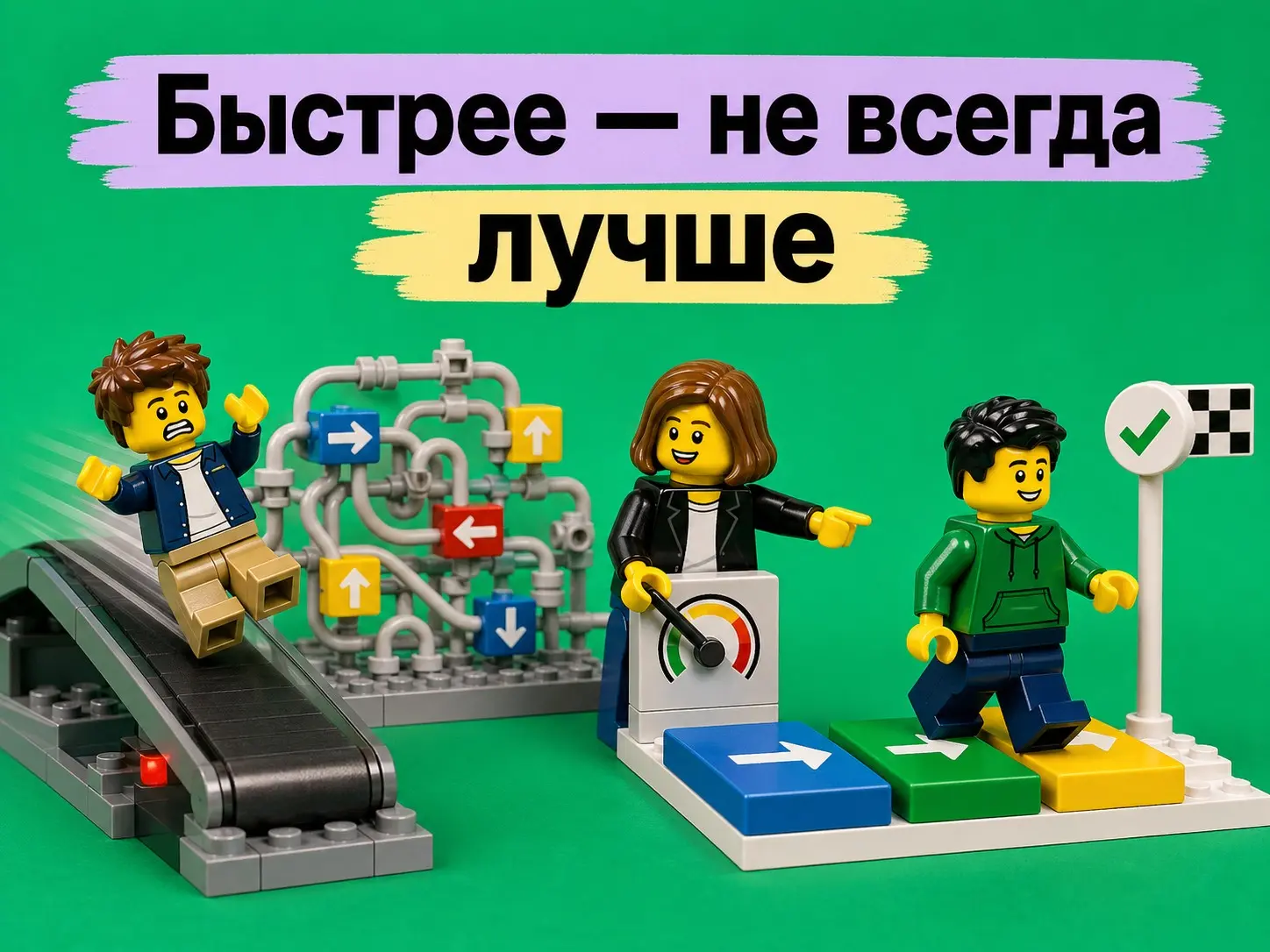 Почему “сделать быстрее” не всегда значит “сделать лучше”. | Сетка — социальная сеть от hh.ru