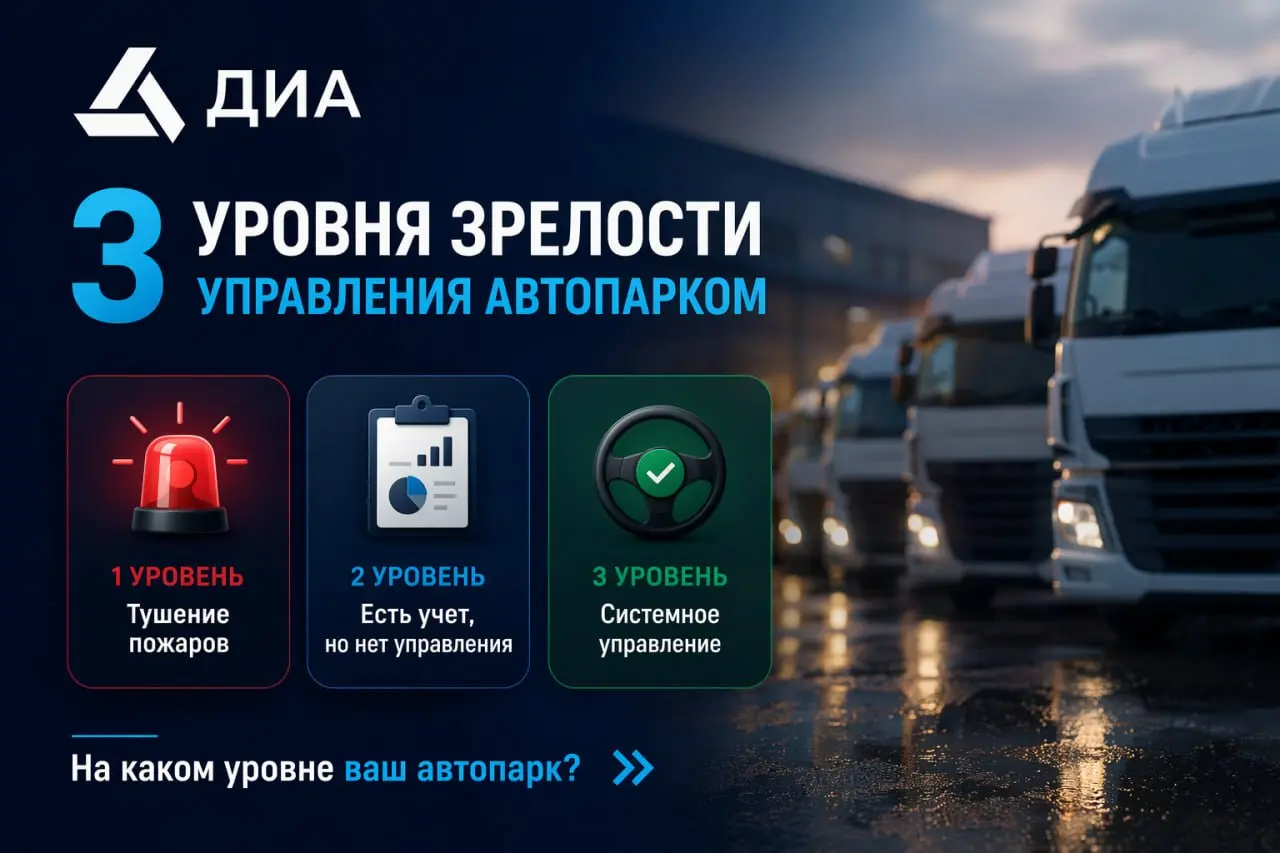 3 уровня зрелости управления автопарком
Большинство компаний думают, что у них «всё под контролем».
Но на практике — это просто разные уровни хаоса | Сетка — социальная сеть от hh.ru
