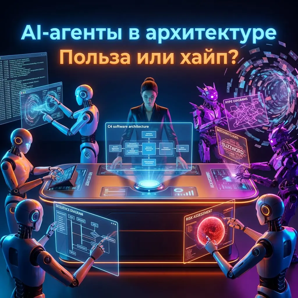 🤖 AI-агенты в архитектуре: где они реально полезны, а где это просто хайп
Одна из самых частых ошибок сейчас - воспринимать AI-агентов как “цифровых архитекторов”, которые сами всё спроектируют, согла... | Сетка — социальная сеть от hh.ru