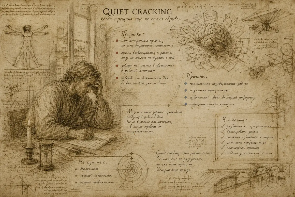 Quiet cracking вечером в воскресенье | Сетка — социальная сеть от hh.ru