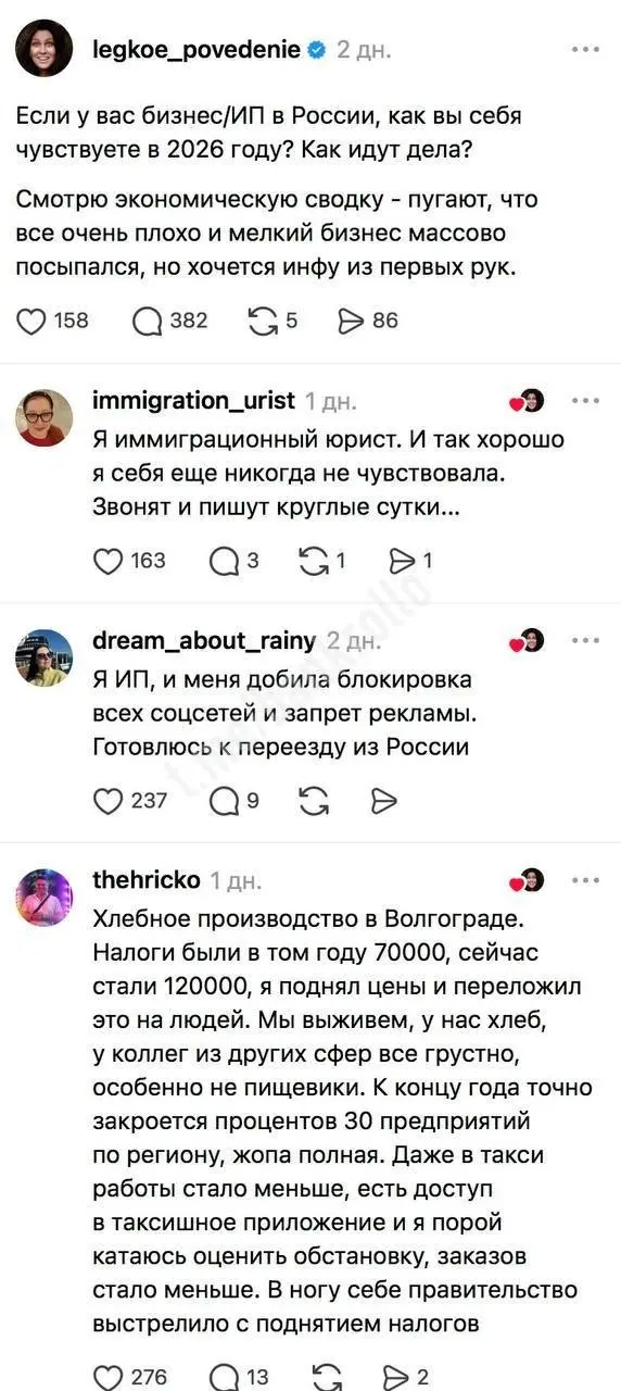 «Жопа полная». Малый бизнес в России массово жалуется на резкое падение выручки с начала года. Предприниматели закрывают производства, некоторые уезжают из России | Сетка — социальная сеть от hh.ru