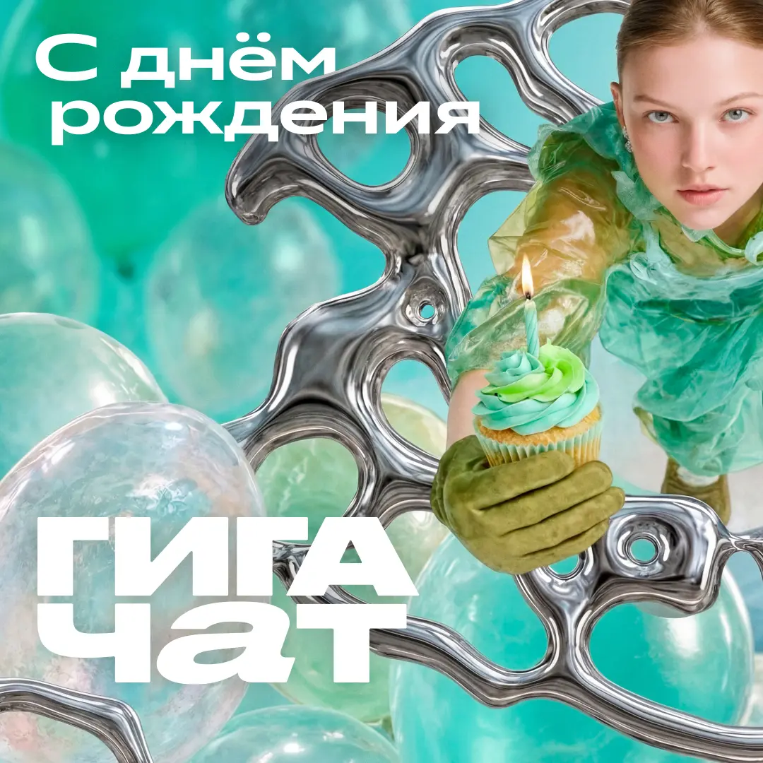 С ДНЁМ РОЖДЕНИЯ, ГИГАЧАТ!
ГигаЧату — троекратное «УРА» за эти три года, что ИИ-помощник с нами!
С ним мы забыли про рутинные дела, научились быстрее создавать визуалы и презентации, а ещё обрели собес... | Сетка — социальная сеть от hh.ru