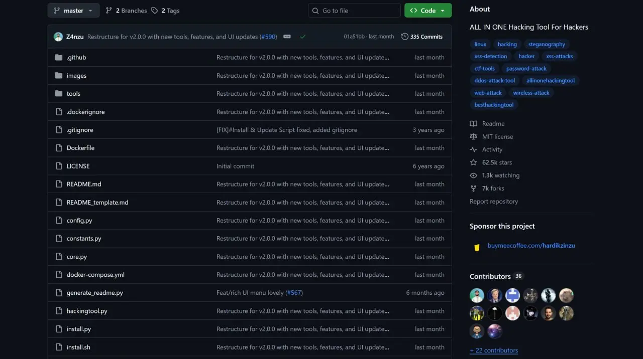 На GitHub есть коллекция инструментов для пентеста:
➖ В сборке более 185 утилит – для OSINT-разведки, аудита веб-сайтов, поиска дыр в Wi-Fi, реверс-инжиниринга и другого | Сетка — социальная сеть от hh.ru