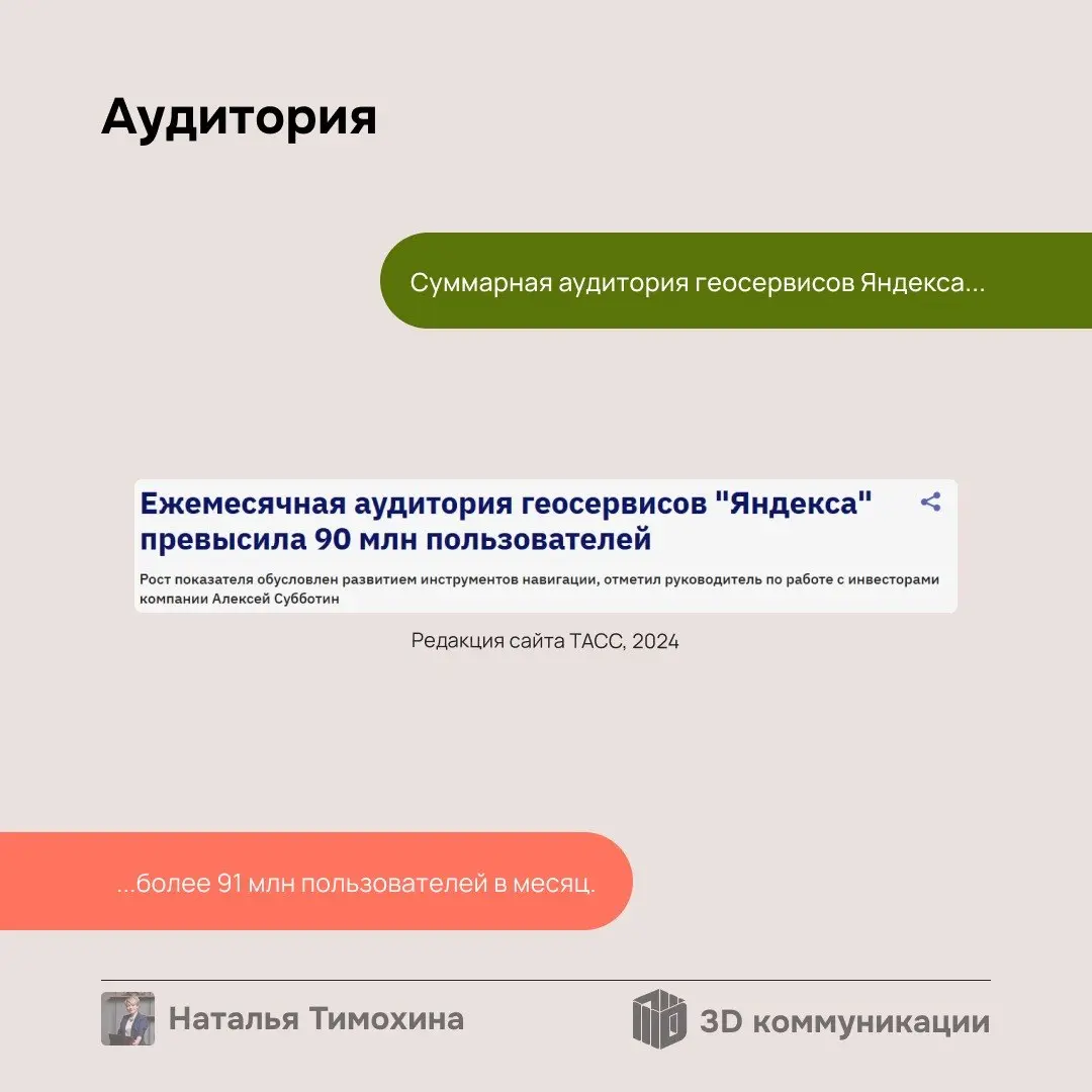 В последний год стали крайне популярны геосервисы (Яндекс, 2ГИС): видно всё больше оформленных карточек товара | Сетка — социальная сеть от hh.ru