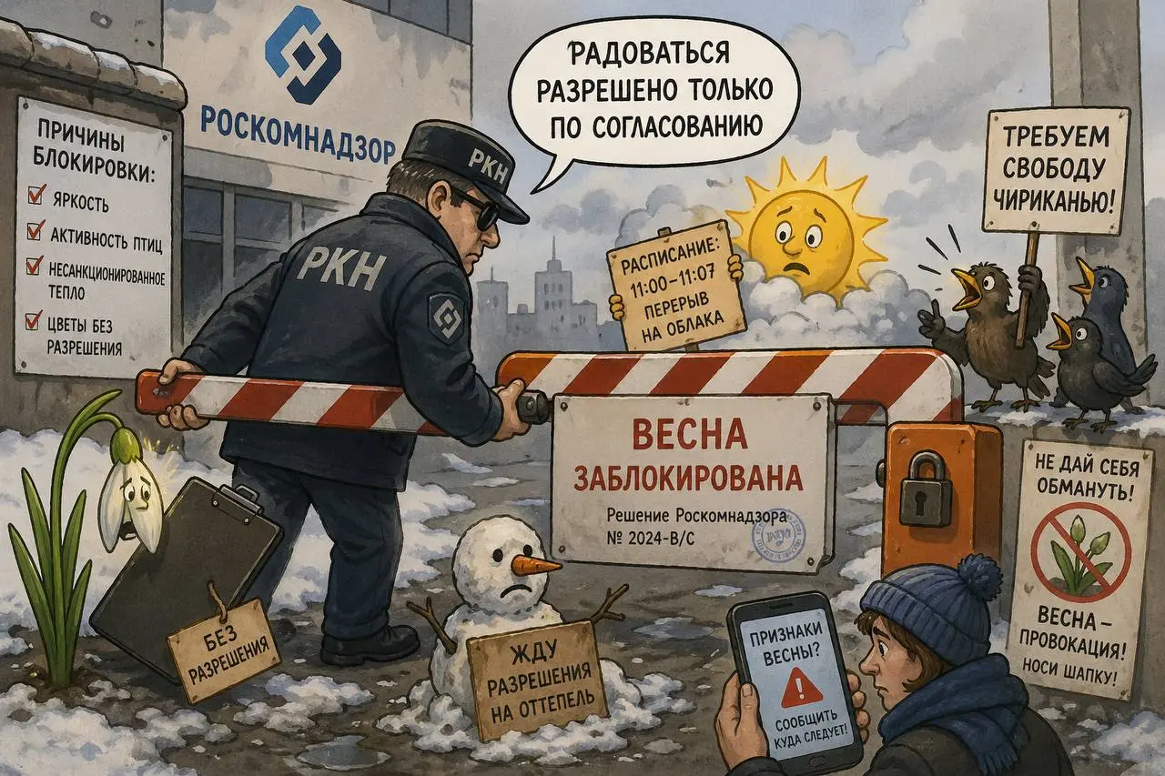 Весна в России в этом году не наступила. Её… заблокировали | Сетка — социальная сеть от hh.ru