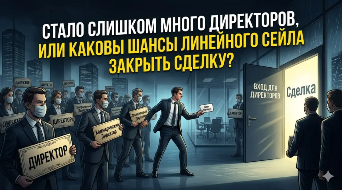 Стало слишком много директоров или как продавать сейлу? | Сетка — социальная сеть от hh.ru