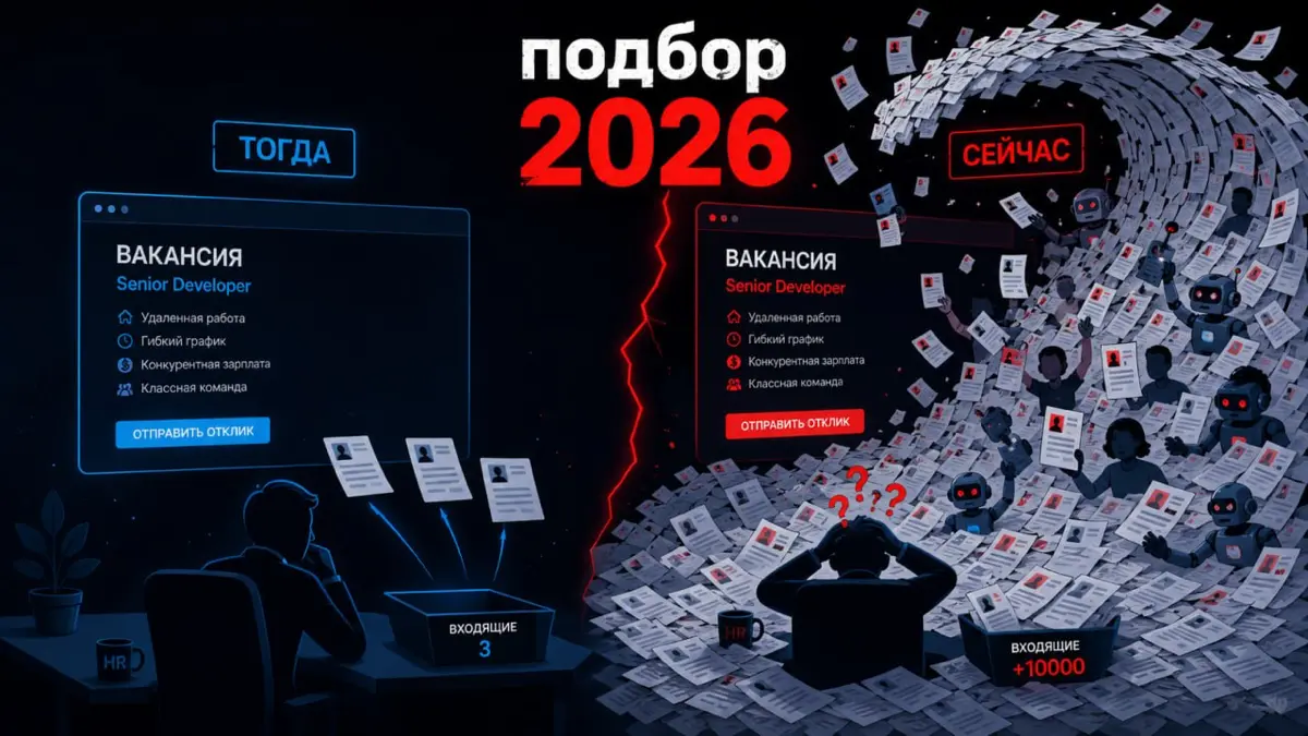 подбор персонала в 2026 - это уже не то что было раньше | Сетка — социальная сеть от hh.ru