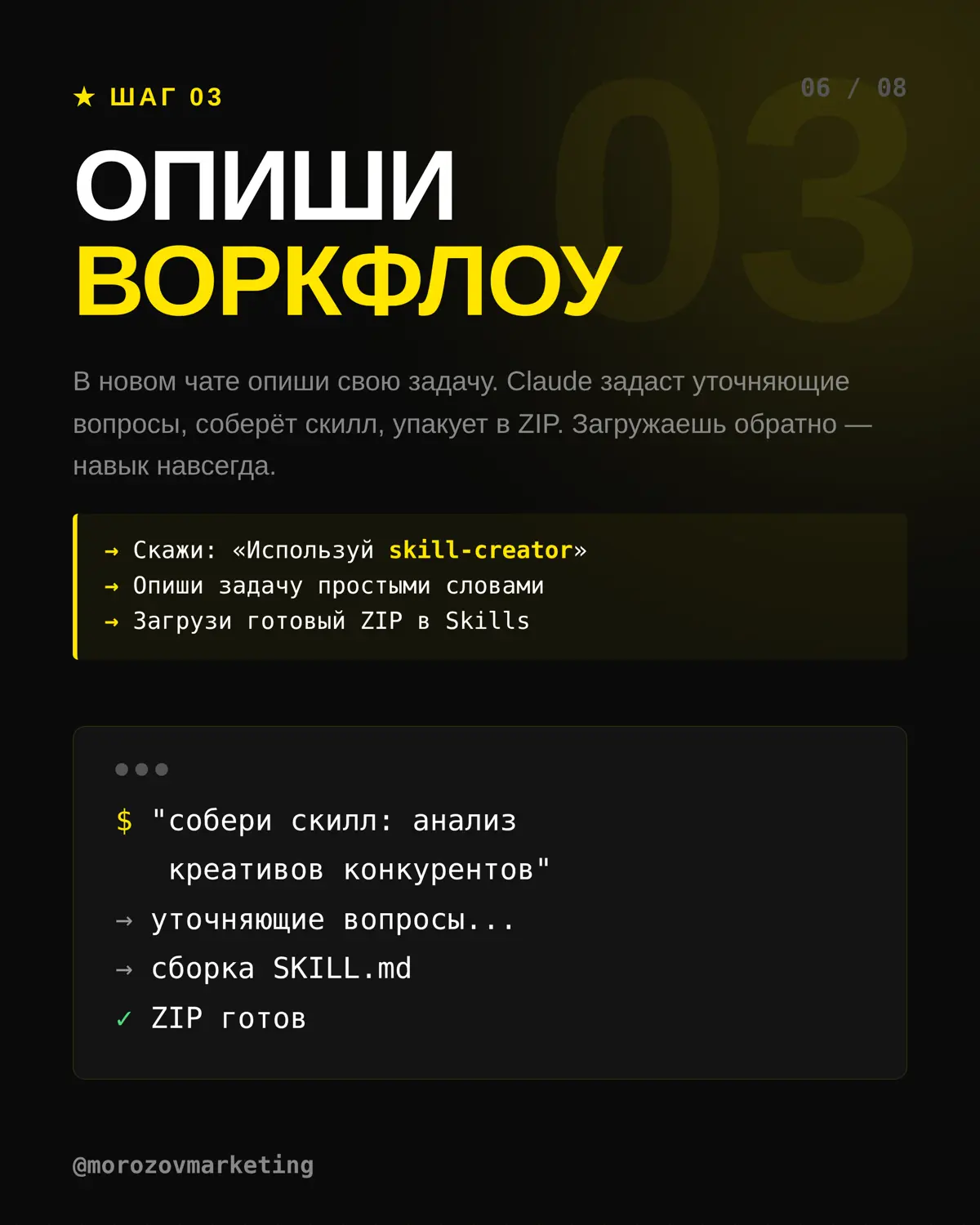 Скиллы для Claude, с чего начать таргетологу | Сетка — социальная сеть от hh.ru