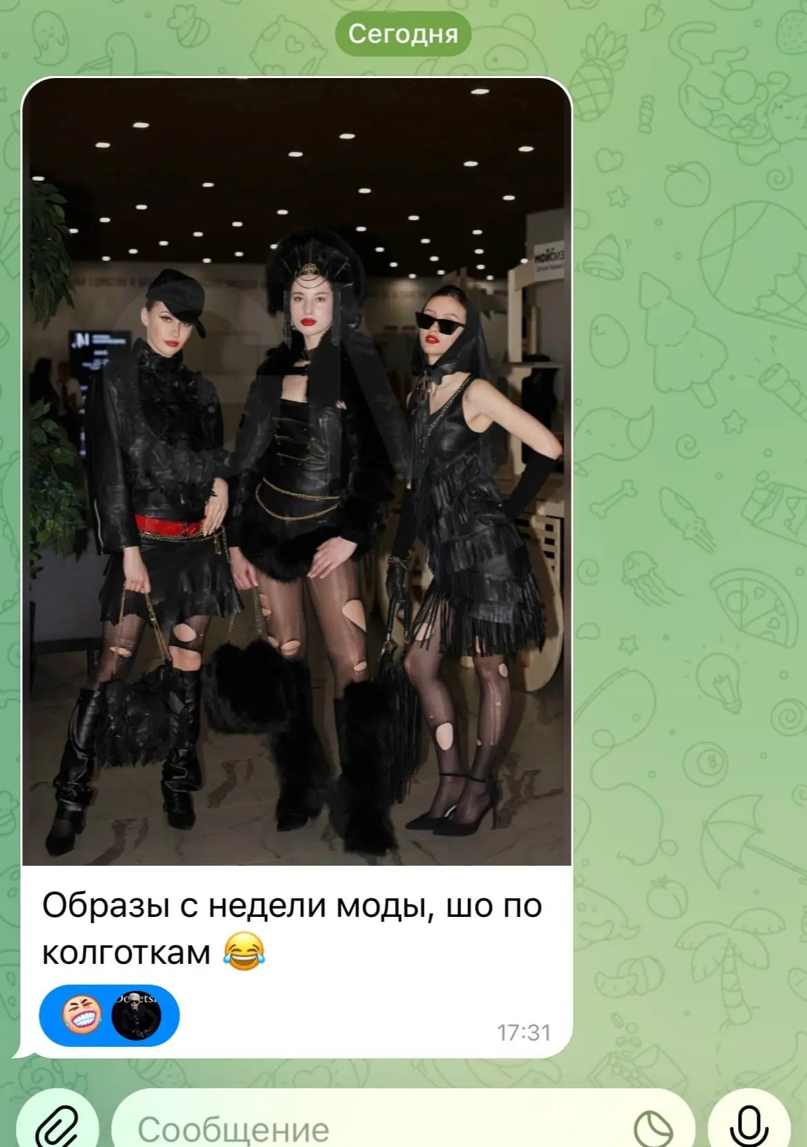 С показа мод в Донецке 😆 | Сетка — социальная сеть от hh.ru