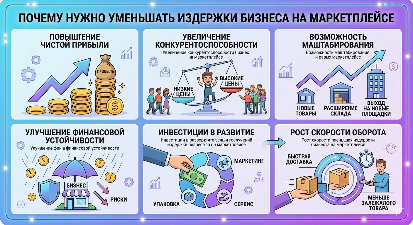 Почему нужно уменьшать издержки бизнеса на маркетплейсе? | Сетка — социальная сеть от hh.ru