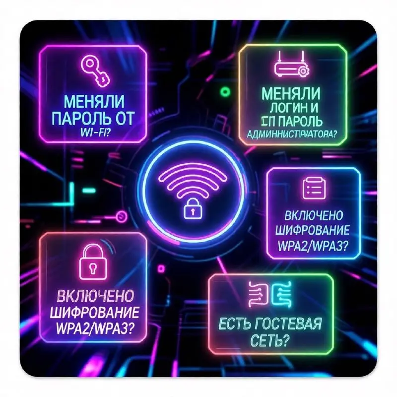 Быстрый чек безопасности Wi‑Fi: 5 минут, чтобы защитить дом
Злоумышленники могут использовать вашу сеть, но мы поможем это предотвратить! Пройдите короткий тест — если на какой‑то вопрос вы отвечаете ... | Сетка — социальная сеть от hh.ru